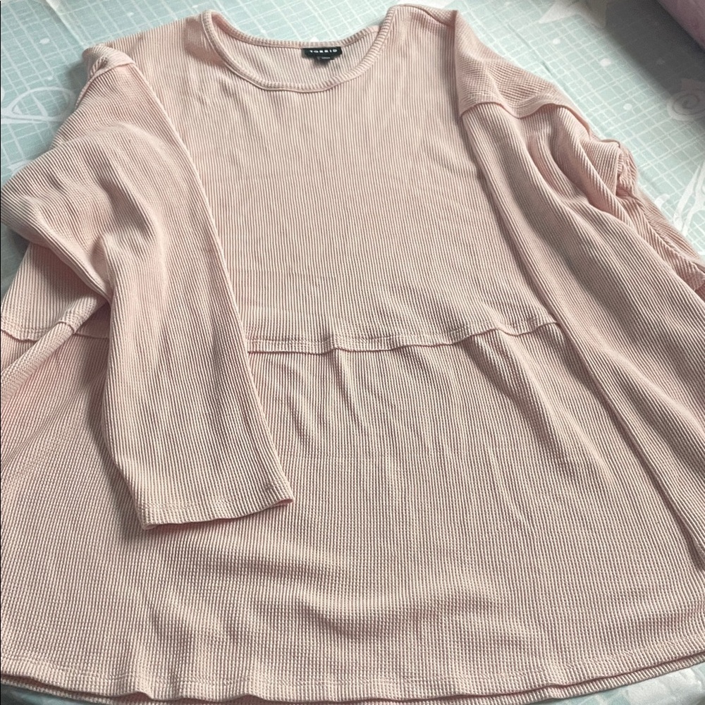 Torrid Blush Long Sleeve Tee